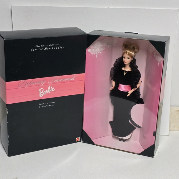 Vintage Service Merchandise Fine Jewelry Collection Definitely Diamonds Barbie - Picture 3 of 17